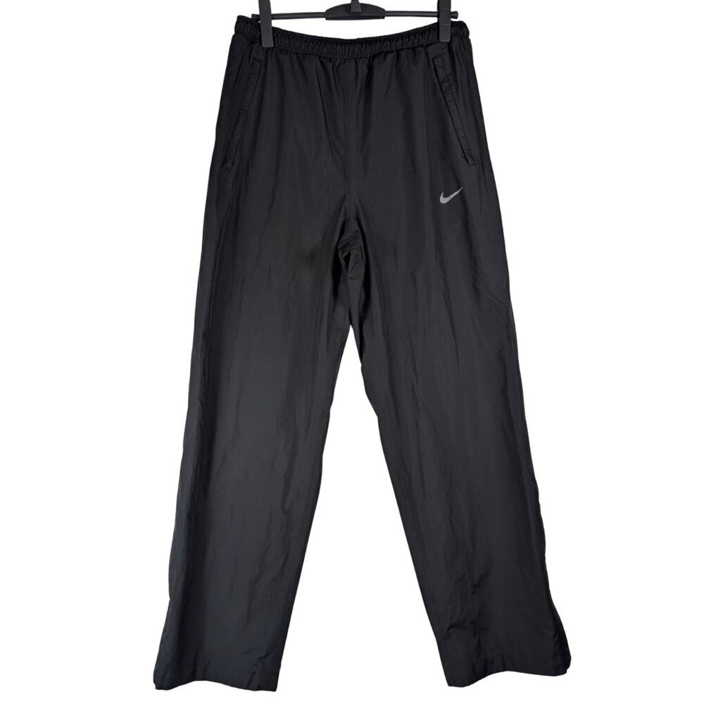 Nike Golf Storm-Fit Black Activewear Rain Pants Ankle Zip Men’s Size Large USED